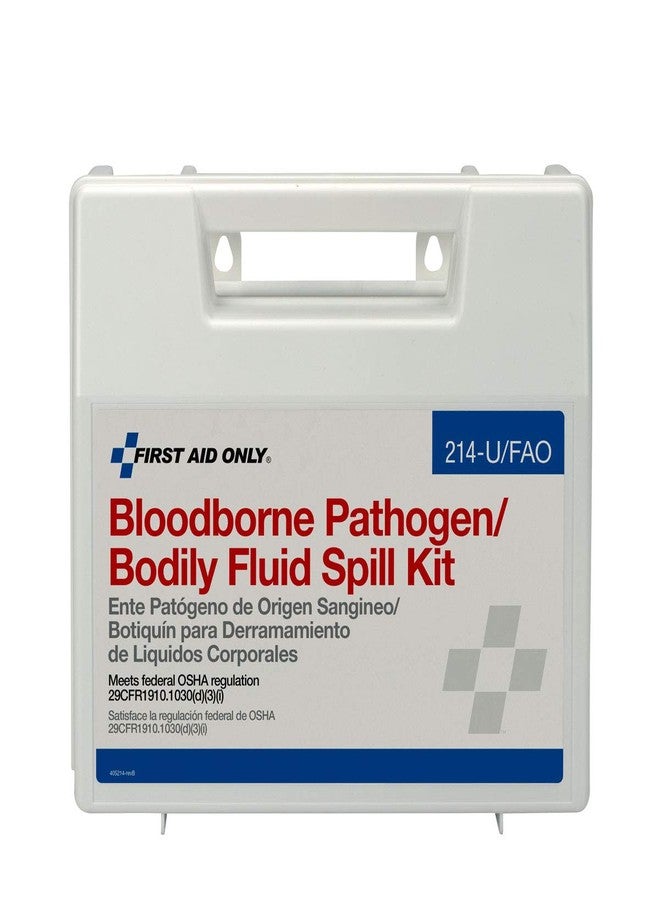 First Aid Only 214-U/FAO OSHA Compliant Body Fluid Clean Up Kit, Blood Borne Pathogen Clean Up Kit in Plastic Case, 23 Pieces - Image 3